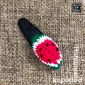 Hair clips / pins - handmade / handwoven / amigurumi crochet girls hair pins / clips - girls hair accessories. 