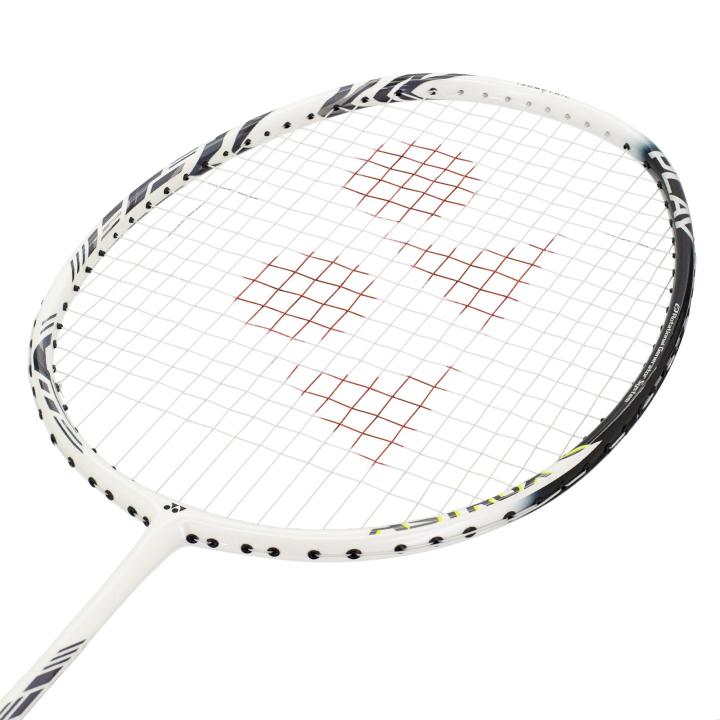 Yonex astrox 99 pro (white Type)  badminton racket  30lbs with gut and grip