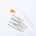 JP leather goods, large eyed blunt silk ribbon embroidery, round gold tail thick head embroidery needle, hand sewing needle. 
