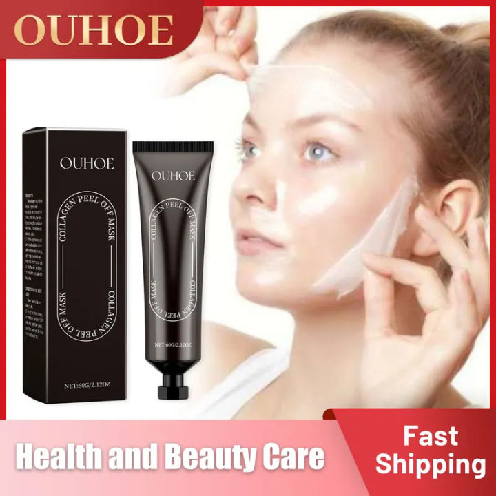 Collagen Peel off Faical Mask Deep Clean T Zone Shrink Pores Purifying Oil-Control Moisturizing Lifting Firming Beauty Skin Care