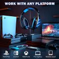 Beexcellent GM3 Gaming for PS4 PS5 Switch Xbox One PC with RGB Light, Noise Canceling Mic, Surround Sound Gaming Headphones. 