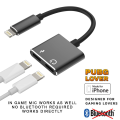 Apple iPhone Headphone Jack Adapter Cable for iPhones Splitter Jack Dongle Charger & Audio Connector for iPhone /7/7Plus/X/10/Xs/XS max Headphone Splitter Charger Adapter. 