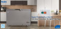 Haier 14.31 Cu Ft / Inverter / Single Door Series / HDF-405 IG ( Inverter + Balanced Cooling + Super Freeze Function + Single Cabinet ) Deep Freezer / 10 Years Warranty. 