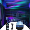 2 in 1 Northern Lights and Ocean Wave Projector with 14 Effects of Galaxy Light for Game Rooms, Parties, Light Projector for Bedroom, led Light Projector for Room Home Decorations. 
