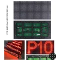 P10 Red SMD LED display panel plate outdoor 320x16. 