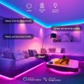 Led Strip Light, Maxcio 10m Led Light Strips Work Alexa and Google Assistant,Smart WiFi App Control with Music Sync Mode,Flexible 5050 RGB Colour Changing Led Lights with 44-Keys Remote for Home Party. 