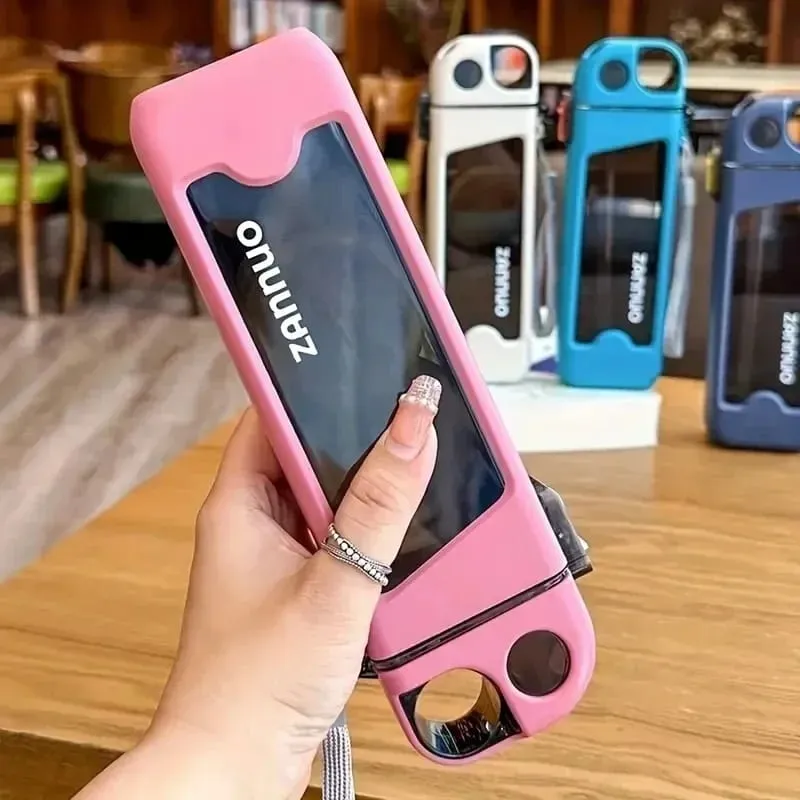 350ml Water Bottle with Straw