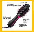 Hair Dryer Brush Blow Dryer Brush in One, Professional Hot Air Brush 4 in 1 One Step Hair Dryer and Styler Volumizer with Negative Ion for Drying, Tools Blow Dryer, Straightening, Curling, Salon for All Hair Types. 