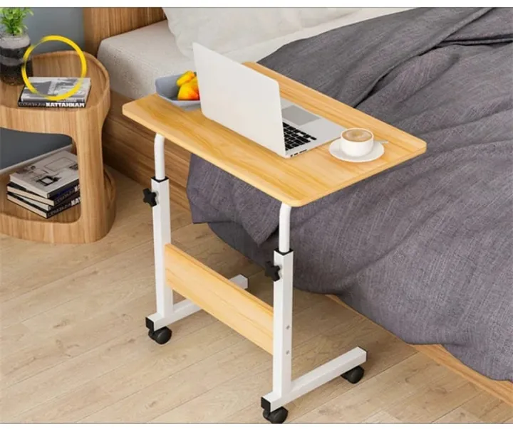 Adjustable%20height%20laptop%20table,study%20table,Home%20table,Writing%20table,%20with%20bookshelfs%20and%20metal%20frame%20-%20Image%202