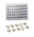 DreamsMart Pack of 10pcs LR44 Alkaline Button Cell 1.5V Micro Battery Replacement for SR44, L1154, 357, A76, AG13. 