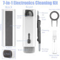 7-in-1 Keyboard Cleaning Kits Airpods Cleaner Headset Cleaner Pen Laptop Screen Cleaning Bluetooth Earphones Cleaning Kit. 