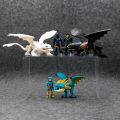 New Anime How to Train Your Dragon 3 Action Figure Fury Night Fury Toothless White Dragon Model Toys. 