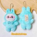 Labubu The Monsters Plush Stuffed Doll Keychain Cartoon Backpack Pendant Keyring SUPER BABY. 