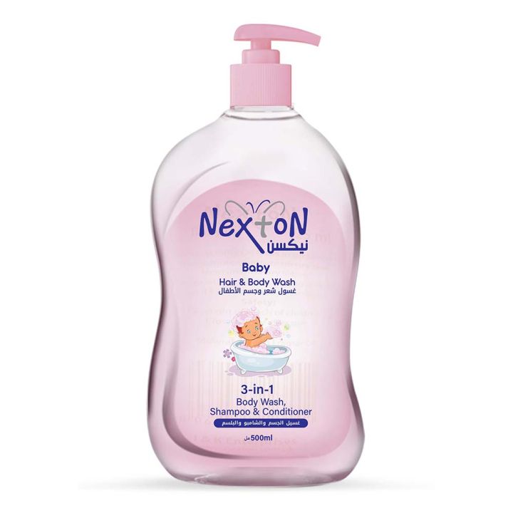 Nexton Baby Hair and Body wash 3-in-1 500 ml