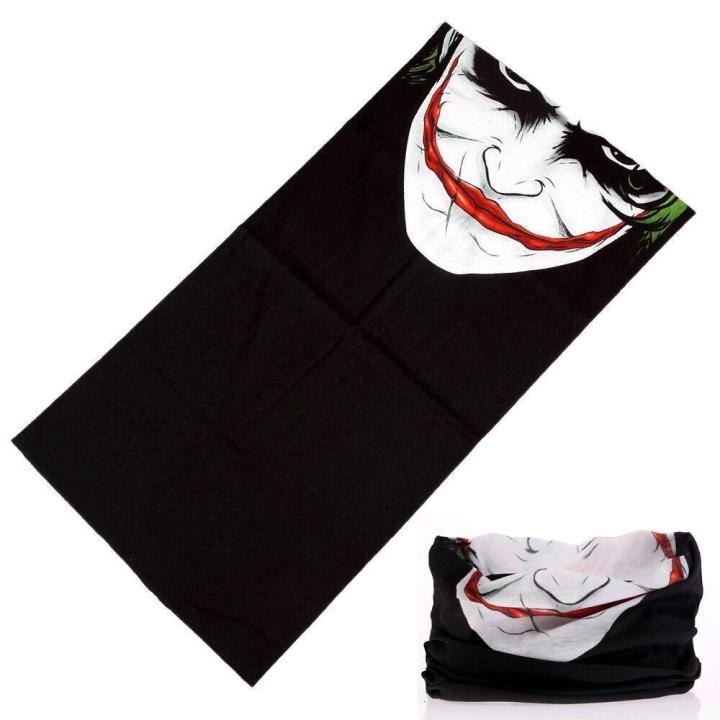 Makeup Gallery Biker Hood joker Face Mask Motorcycle Ski Balaclava Helmet The Joker