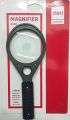 75mm High Quality Large Magnifier Glass, Dellii, Double Lens (2.5X & 5X), Clear Convex Lens. 