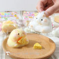 1pc Squishy Hamster Toy with Cheese Cute Desktop Decor Funny Stress Reliever Decompression Fidget Toys for Teens Kids Gifts. 