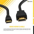 BRENDAZ HDMI Mini HDMI to HDMI Cable, Mini HDMI Connector (C) Cable Compatible with Nikon D3300 D3200 D5300 D5600 D7000 D7100 D7200 D3 D300s D3x DSLR Camera. 