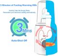 GROWNSY Bottle Warmer, 5-in-1 Fast Baby Bottle Warmer and Sterilizer, Heater and Defrost, BPA-Free for Br east Milk and Formula 210W - Imported from UK. 
