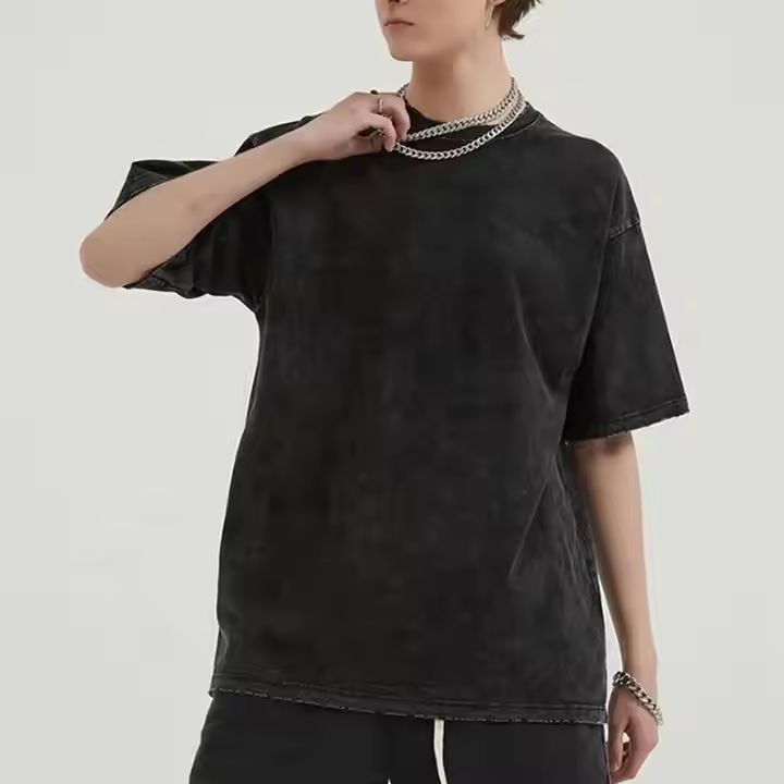 Unisex%20Custom%20Men's%20Street%20Acid%20Wash%20Oversized%20T-shirt%20Distressed%20Vintage%20Stone%20Washed%20Wash%20Tshirt%20-%20Image%204
