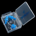 Swimming Earplugs Men's Professional Non-Slip Choke Proof Nasal Splint Children's Bath Adult Anti-Water and Middle Ear Soft Silicone Equipment. 