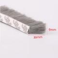 5m/10m Fin Seal Brush Self Adhesive Weather Strip Felt Draught Excluder Sliding Window Door Brush Seal 9mm x 23mm. 