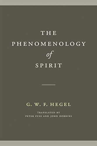 Preface to the Phenomenology of Spirit by Georg Wilhelm Friedrich Hegel
