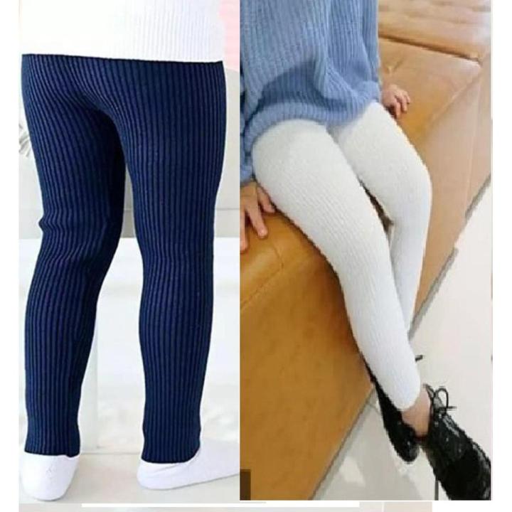 Warm leggings for kids winter collection wool tights for girls Daraz.pk