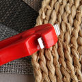 Clam Shell Clip Kitchen Tool Multi-Function Open Clamshell Stainless Steel Seafood Clip Spring Design Food Clip Home Supples 1Pcs. 