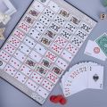 Chinese Sequence Strategy Board Game 4 way Folding board. 