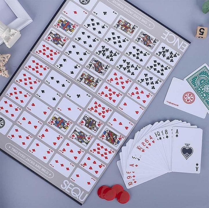 Chinese%20Sequence%20Strategy%20Board%20Game%204%20way%20Folding%20board%20-%20Image%203