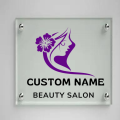 Customized Acrylic Board For Barber Shop & Beauty Salon Board. 