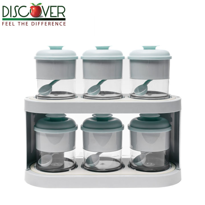 Discover%20PICA%C5%83TE%202%20tier%20condiment%20and%20spice%20rack%20with%206pcs%20double%20colour%20round%20jars%20n%20spoon%20450ml.%20-%20Image%208