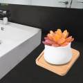 Bathroom Tray Toilet Tank Tray Pedestal Stand Soap Holder Vanity Tray for Bathroom Home. 