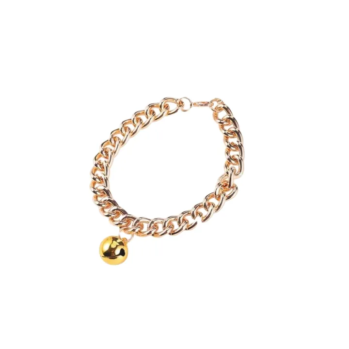 Cat%20&%20Puppy%20Don%20Chain%20Collar%20with%20Bell%20Aluminum%20Chain%20(9.5%20inch%20Length%20Chain)%20-%20Image%203