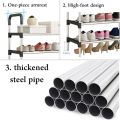 Stainless Steel Layer Shoe Rack. 