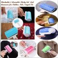 Sticky Lint Roller Dust Remover Roller Sticky Gel Reusable Washable  for Dust Pet Hair Clothes Car seats Cleaner Tool. 