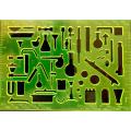 Chemistry Laboratory Experiment Symbols Drawing Template KT Soft Plastic Ruler Design Stencil. 