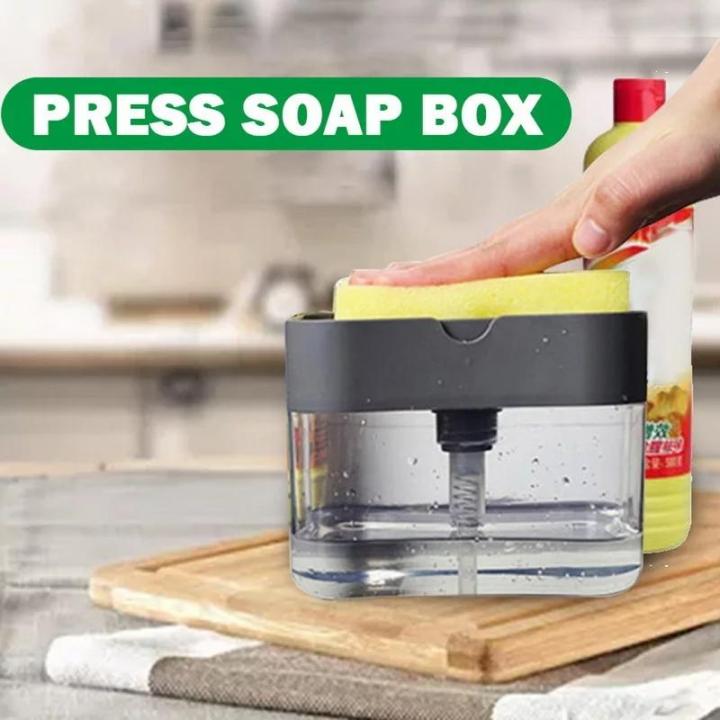 2%20in%201%20Soap%20Dispenser%2013oz%20Soap%20Pump%20Sponge%20Shelf%20Kitchen%20Bathroom%20Organizer%20Home%20Cleaning%20Accessories%20-%20Image%204
