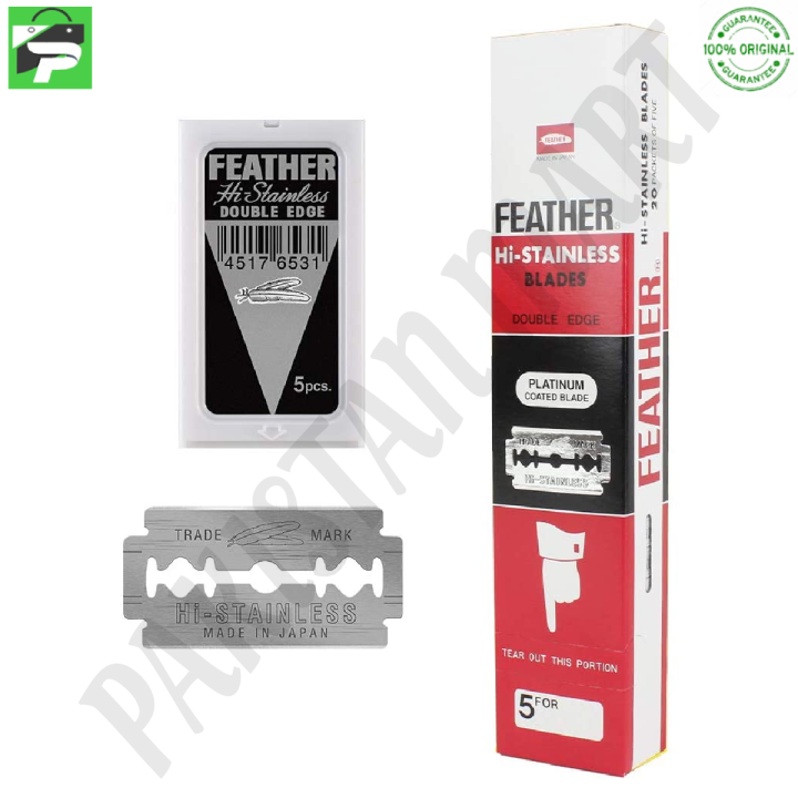 FEATHER SHAVING BLADES 100PCS PACK