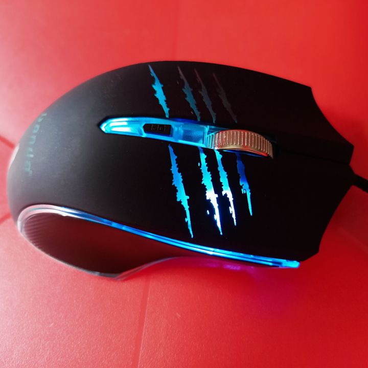 RGB Gaming Mouse 6 buttons Optical Budget Friendly High Quality Gaming Mouse with Ergonomic Shape and Good Sensor Suitable for Games and Home Office Use