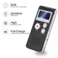 Portable LCD Screen 8GB Digital Voice Recorder - MP3 Player & Telephone Audio Recorder. 