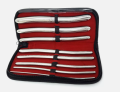 Hegar Dilator Set Of 8 Pieces (Size - 1mm to 16mm) Double Ended, Stainless Steel - NON MAGNETIC & HEAVY FULL GUAGE. 