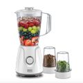 Black & Decker 1.5 L Blender BLX300-B5 with 2 Grinder Mills, White | 300 Watts. 