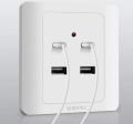 USB Outlets Receptacle TypeC Wall Outlet USB Electrical Outlet Socket 3.1 Amp. 