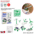 Solar Robot Science Kit Educational Toys For Beginner Kids, STEM Learning Building Toys For Boys Girls Scientific Research Game Build Your Skill & Build Your Own Solar Kit. 