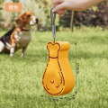 New Double layered Drinking Outdoor Feed Dual purpose Cat and Dog Food Box Pet Portable Accompanying Cup. 
