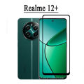 Realme 12+ Realme 12 plus Tempered Glass Film for Realme 12+ 5G Realme 12 5G Realme 11 4G 5G 3 in 1 Camera Lens Glass Screen Protector Protective Glass Film. 