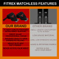 FitRex wrist wraps for gym hand and lifting strap (2 Pair) wrist band for weightlifting hand support sports band wrist wraps for weightlifting gym patti wrist wrapped hand wraps for boys wrist wraps for women. 