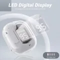 Air31 Earbuds Wireless Transparent Bluetooth 5.3 Air 31 Ear buds Wireless Headset Transparent Charging Case Heavy Bass Stereo Earphones Noise Reduction Sports Headset with Microphone Waterproof Headphone LED Digital Display airpods_ by Sellify 365. 